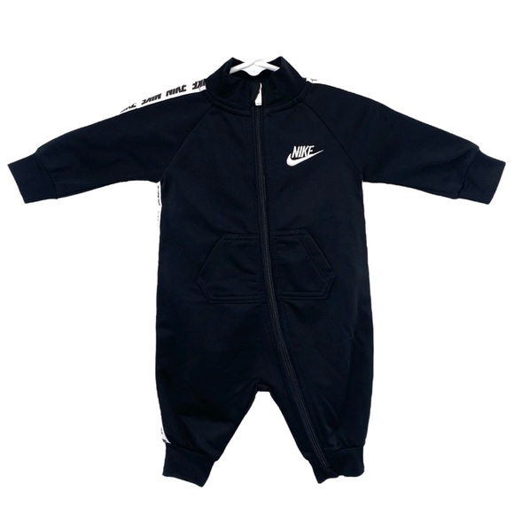 Nike Other - Nike Sportswear Boys 3 Months Long Sleeve Tricot Taping Coverall Jumpsuit